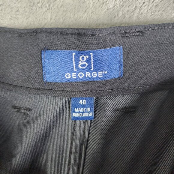 Men's Black George Stretch Shorts 11" Inseam Size 40 - Picture 4 of 13